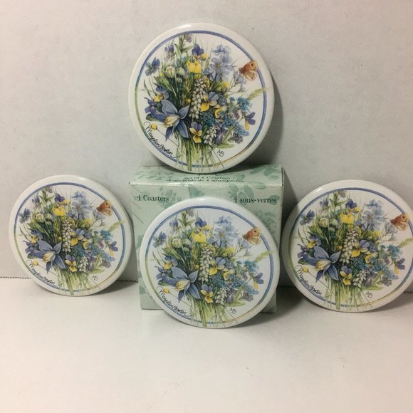Marjolein Bastin Natures's Sketchbook Coaster Set! - Picture 1 of 15
